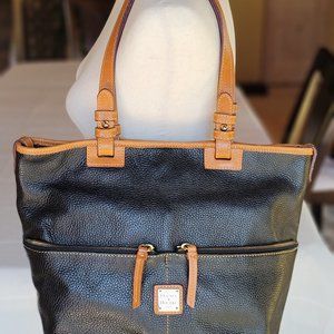 Dooney & Bourke Black Convertible Tote
